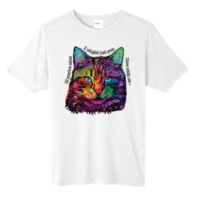 If You're Nice Cat Funny Tall Fusion ChromaSoft Performance T-Shirt