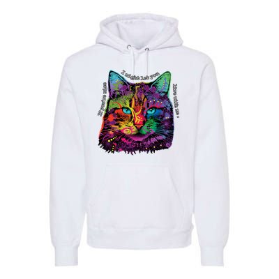 If You're Nice Cat Funny Premium Hoodie