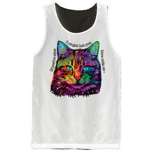 If You're Nice Cat Funny Mesh Reversible Basketball Jersey Tank