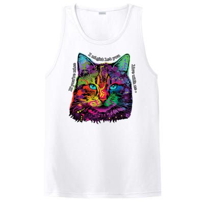 If You're Nice Cat Funny PosiCharge Competitor Tank