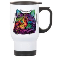 If You're Nice Cat Funny Stainless Steel Travel Mug