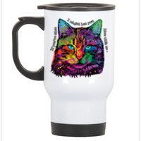 If You're Nice Cat Funny Stainless Steel Travel Mug