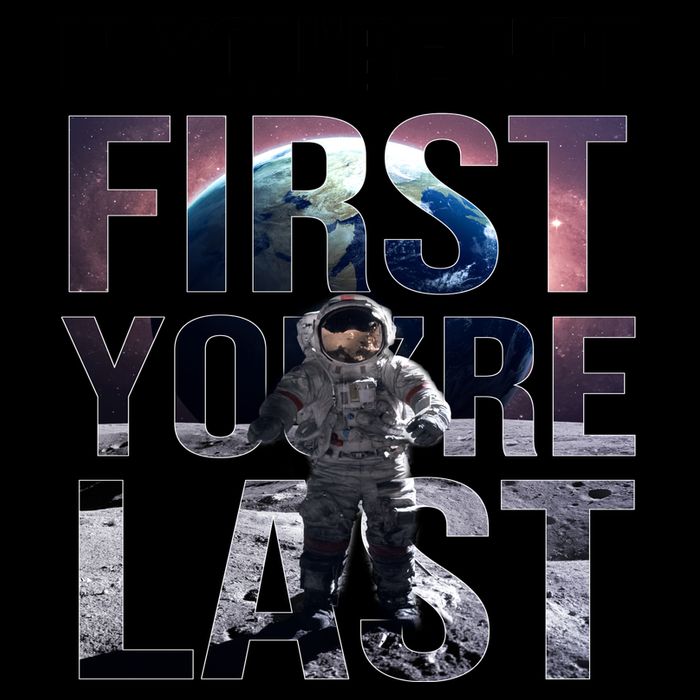 If You're Not First You're Last American Astronaut 16oz Travel Tumbler