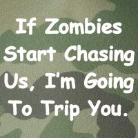 If Zombies Chase Us I'm Tripping You Legacy Tie Dye Trucker Hat