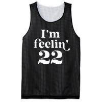 I'm Feeling 22 Mesh Reversible Basketball Jersey Tank