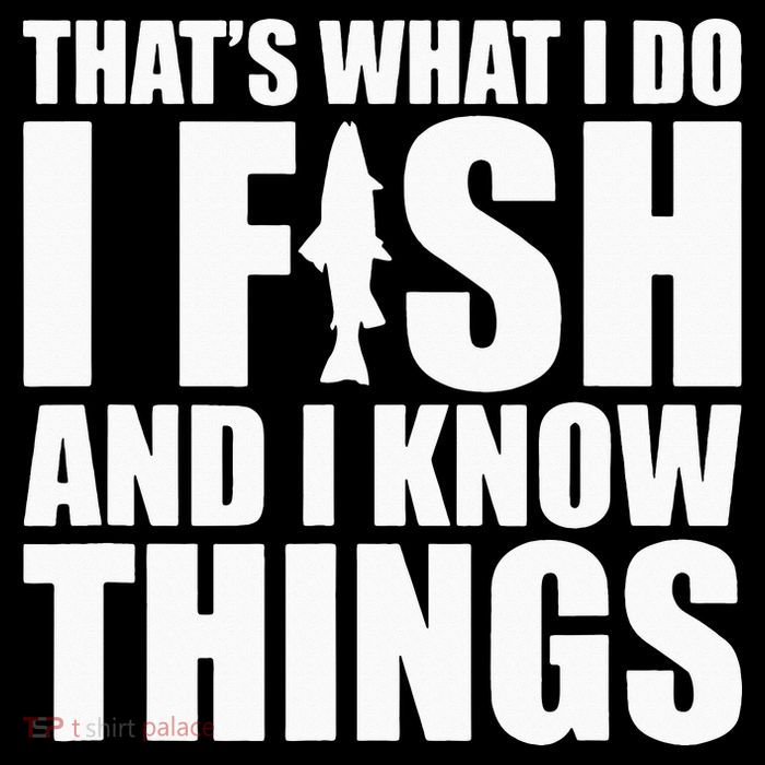 I Fish and I Know Things Fishing Fisherman Father’s Day Gift Impact Tech Backpack