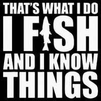 I Fish and I Know Things Fishing Fisherman Father’s Day Gift 7-Panel Snapback Hat