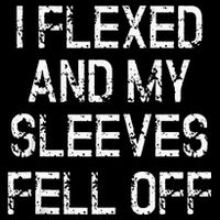 I Flexed And My Sleeves Fell Off Fun Sleeveless Gym Workout Youth Performance Sprint T-Shirt