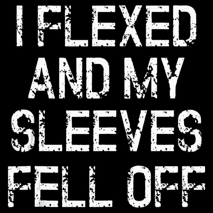 I Flexed And My Sleeves Fell Off Fun Sleeveless Gym Workout Youth Performance Sprint T-Shirt