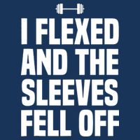 I Flexed And The Sleeves Fell Off Funny Gym Workout Tank Top Cooling Performance Crew T-Shirt