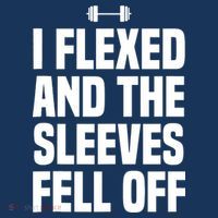 I Flexed And The Sleeves Fell Off Funny Gym Workout Tank Top Premium T-Shirt