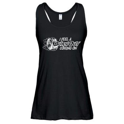 i feel a burn out coming on Ladies Essential Flowy Tank