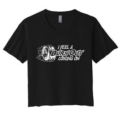 i feel a burn out coming on Crop Top