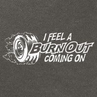 i feel a burn out coming on Cotton Canvas Backpack