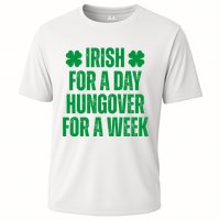 Irish For A Day Hungover For A Week St Patricks Day Funny Performance Shirt