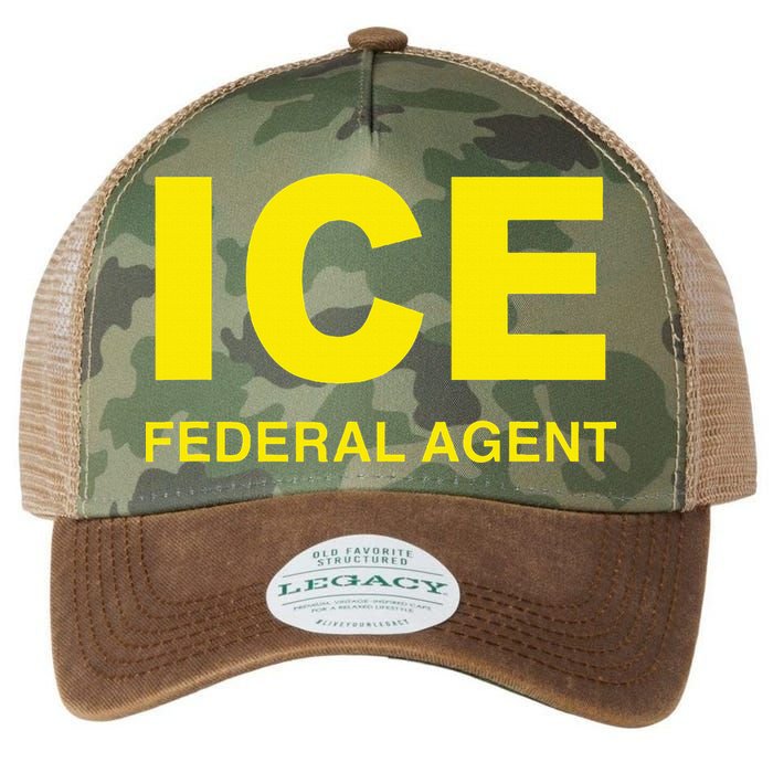 Ice Federal Agent Us Border Patrol Legacy Tie Dye Trucker Hat