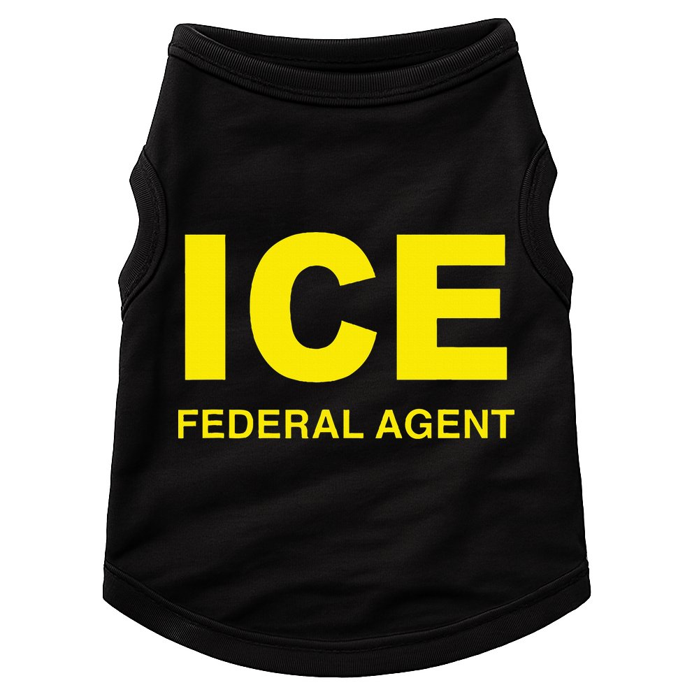 Ice Federal Agent Us Border Patrol Doggie Tank