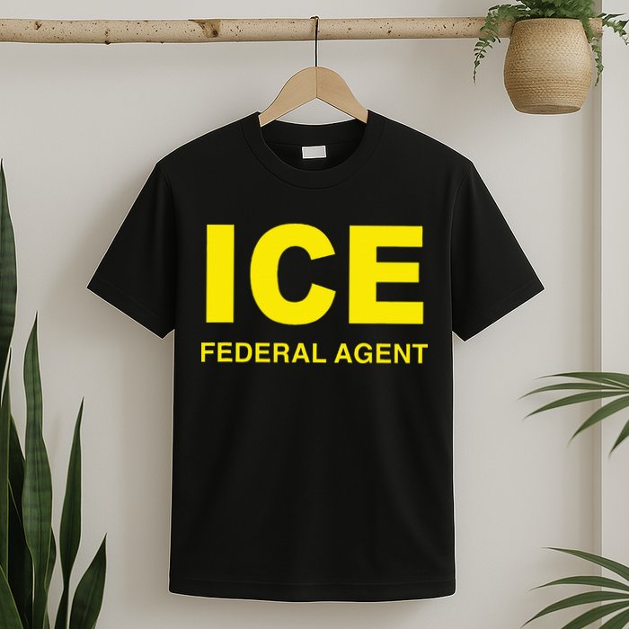 Ice Federal Agent Us Border Patrol T-Shirt