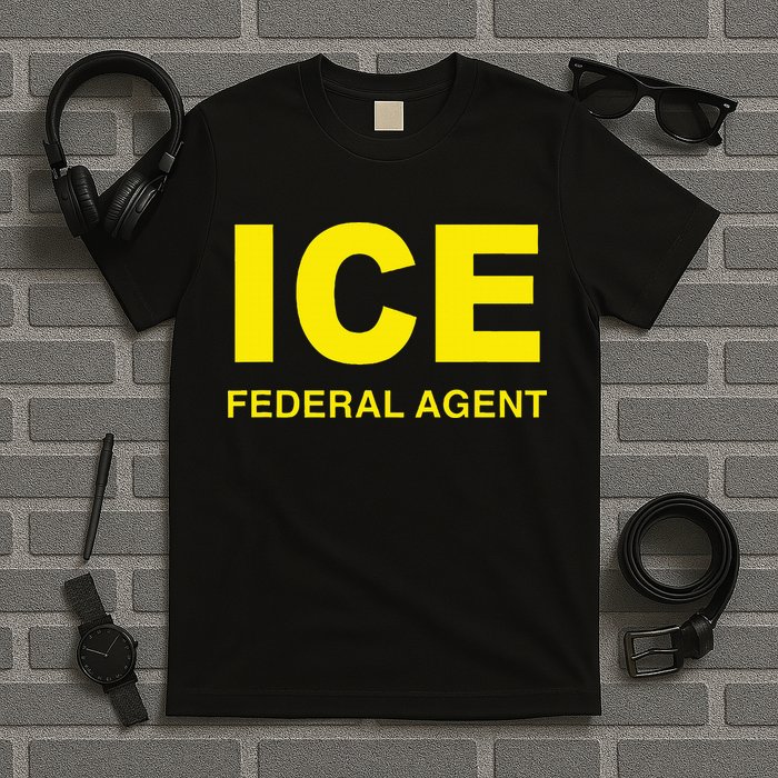 Ice Federal Agent Us Border Patrol T-Shirt