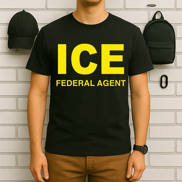 Ice Federal Agent Us Border Patrol T-Shirt