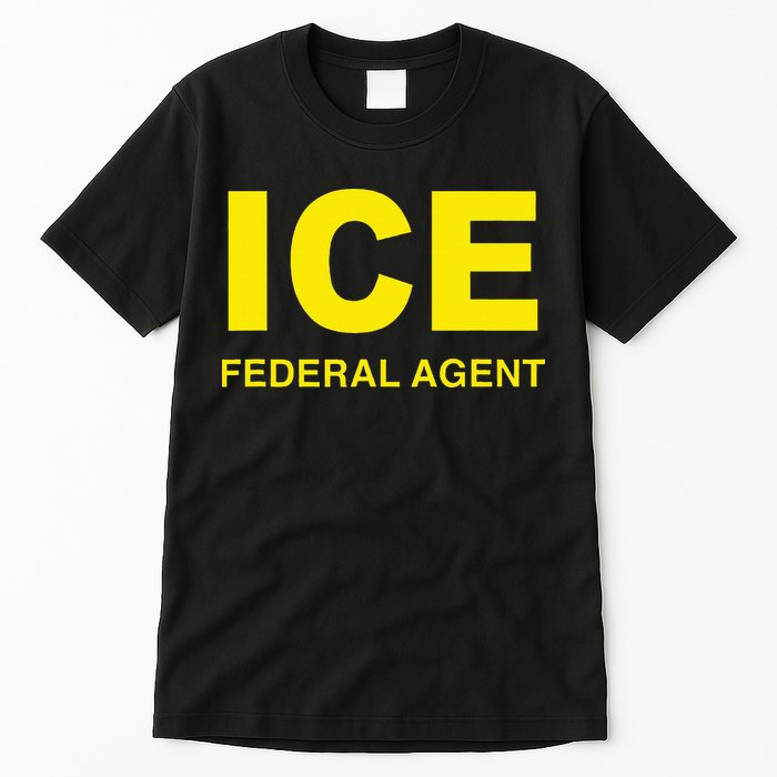 Ice Federal Agent Us Border Patrol Tall T-Shirt