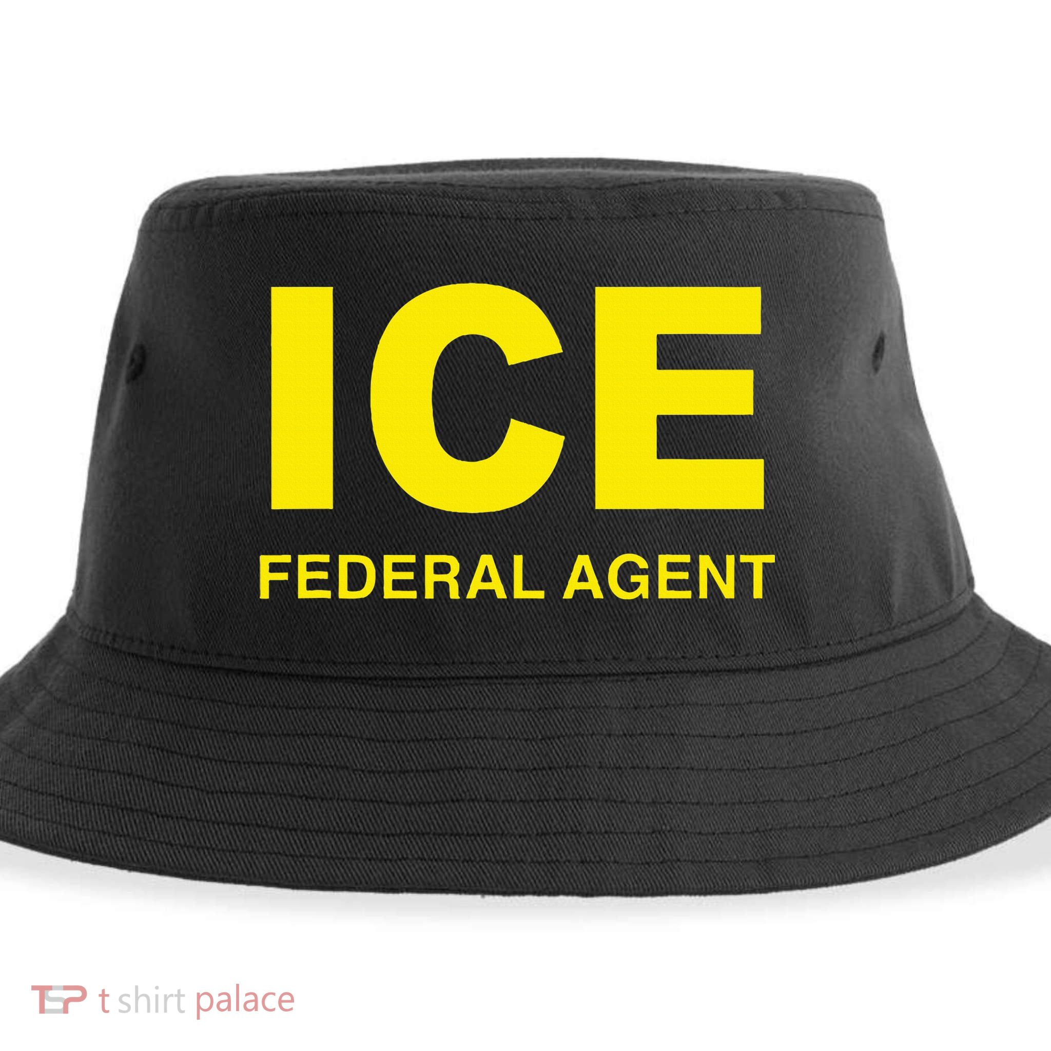 Ice Federal Agent Us Border Patrol Sustainable Bucket Hat