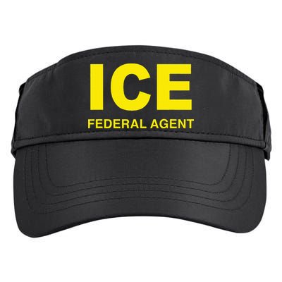 Ice Federal Agent Us Border Patrol Adult Drive Performance Visor