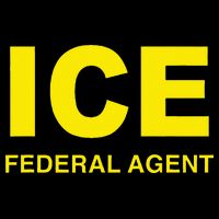 Ice Federal Agent Us Border Patrol Drawstring Bag