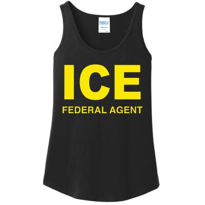 Ice Federal Agent Us Border Patrol Ladies Essential Tank