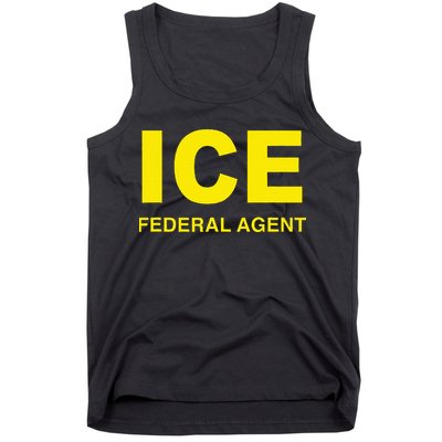 Ice Federal Agent Us Border Patrol Tank Top