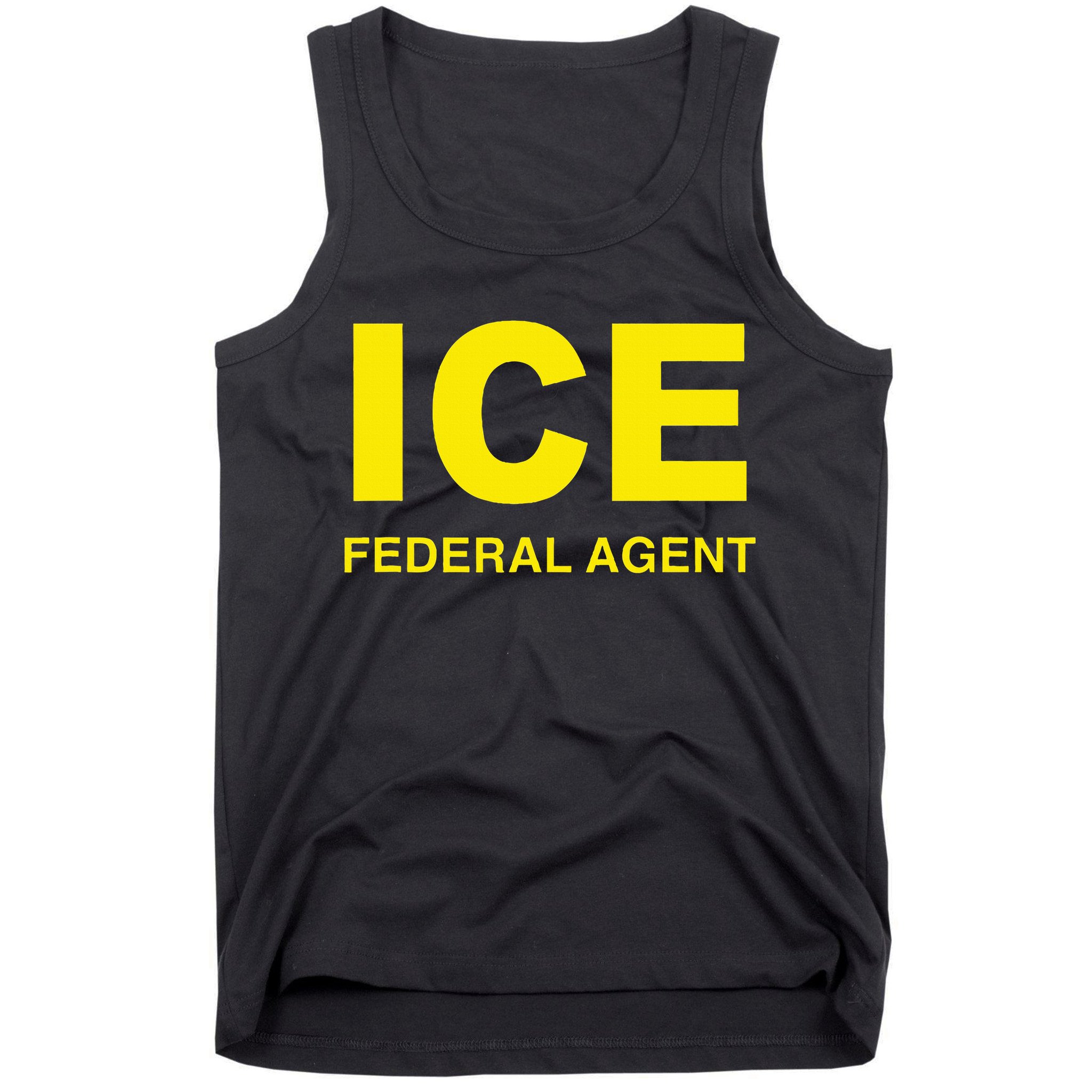 Ice Federal Agent Us Border Patrol Tank Top