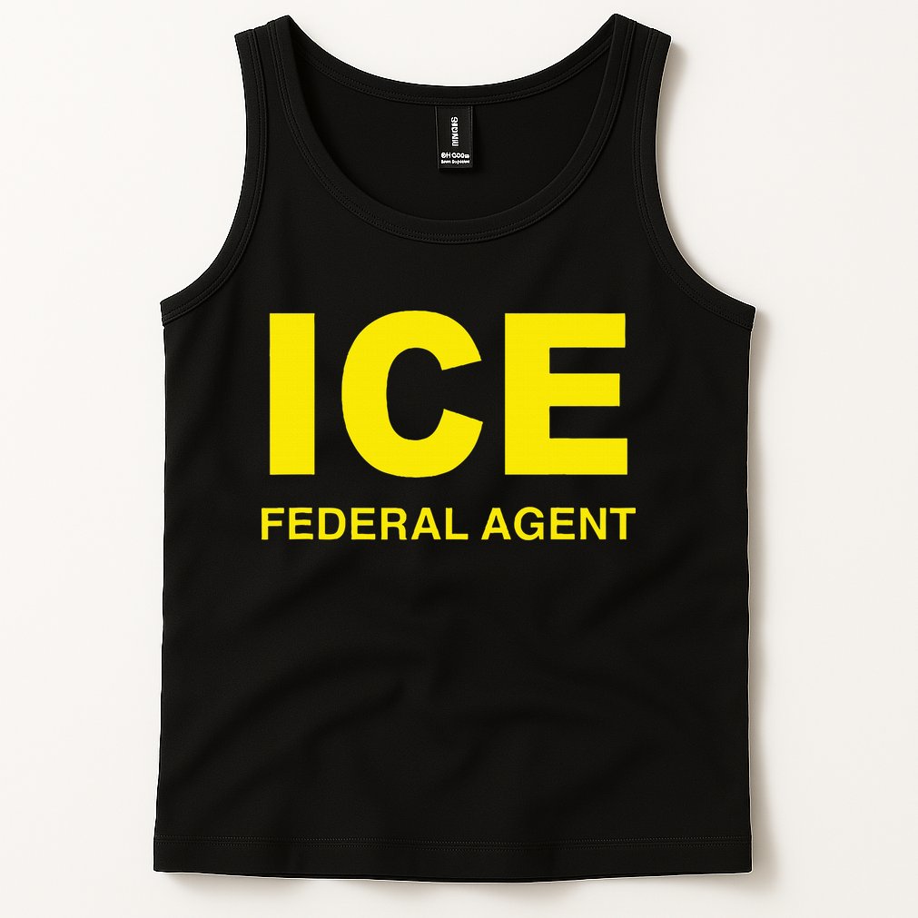 Ice Federal Agent Us Border Patrol Tank Top