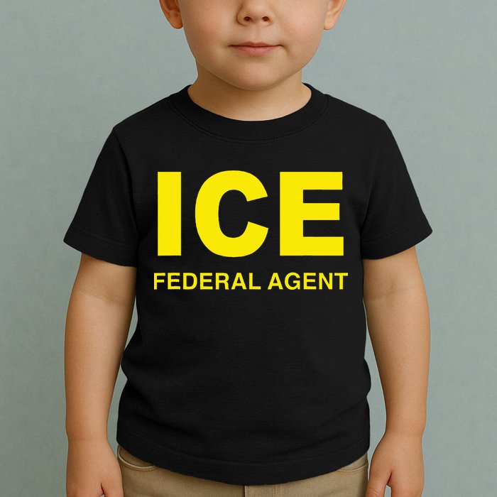 Ice Federal Agent Us Border Patrol Toddler T-Shirt