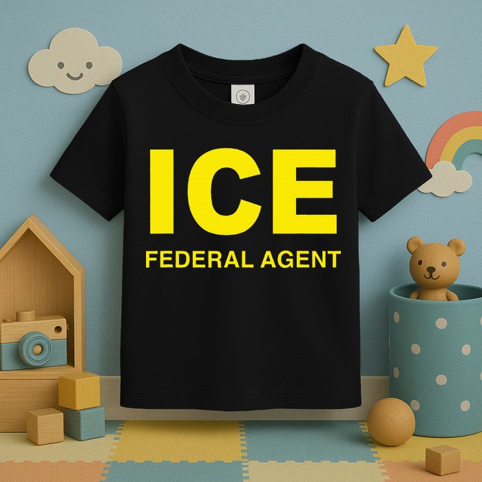 Ice Federal Agent Us Border Patrol Toddler T-Shirt