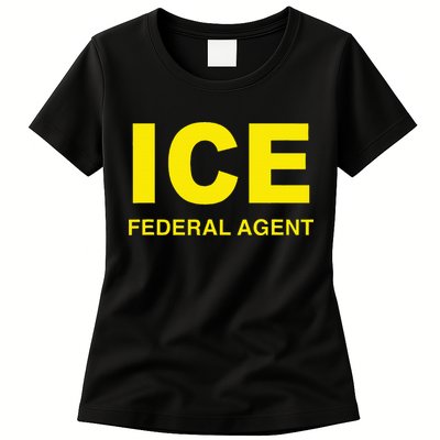 Ice Federal Agent Us Border Patrol Womens T-Shirt