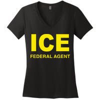 Ice Federal Agent Us Border Patrol Women's V-Neck T-Shirt