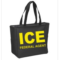 Ice Federal Agent Us Border Patrol Zip Tote Bag