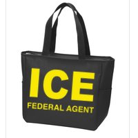 Ice Federal Agent Us Border Patrol Zip Tote Bag
