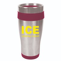 Ice Federal Agent Us Border Patrol 16oz Travel Tumbler