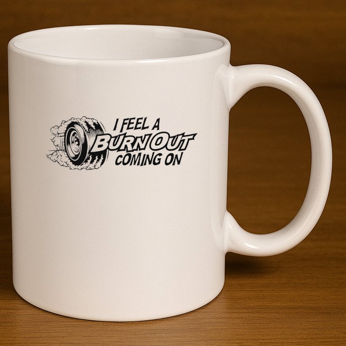 I Feel A Burn Out Coming On 11oz C Handle Ceramic Mug