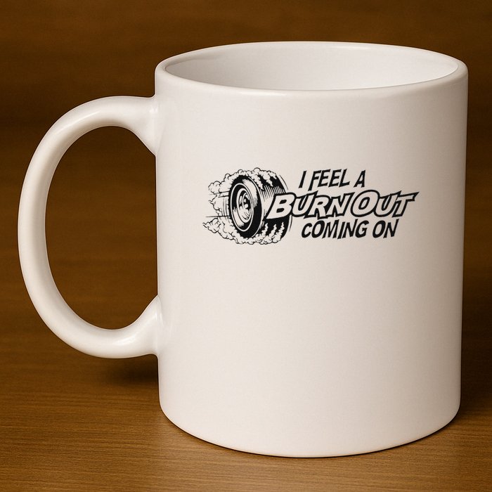 I Feel A Burn Out Coming On 11oz C Handle Ceramic Mug