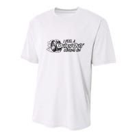 I Feel A Burn Out Coming On Youth Performance Sprint T-Shirt