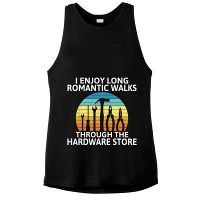 I Fool Around With Models Locomotive Funny Railroad Train Ladies PosiCharge Tri-Blend Wicking Tank