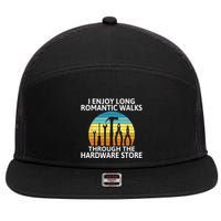 I Fool Around With Models Locomotive Funny Railroad Train 7 Panel Mesh Trucker Snapback Hat