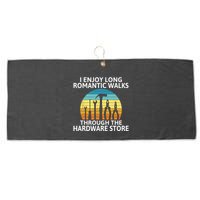 I Fool Around With Models Locomotive Funny Railroad Train Large Microfiber Waffle Golf Towel