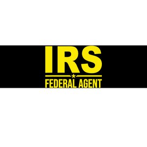 Irs Federal Agent Uniform Costume Bumper Sticker