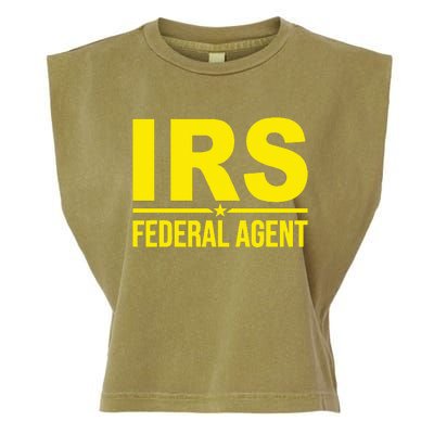 Irs Federal Agent Uniform Costume Garment-Dyed Women's Muscle Tee