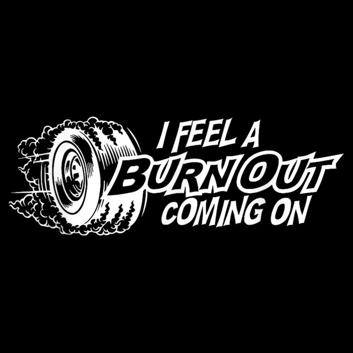 I Feel A Burnout Coming On Funny Gift Stripe Pom Pom Beanie