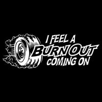 I Feel A Burnout Coming On Funny Gift 16 in Basic Backpack