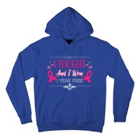 I Fought And I Won 1 Year Free Gift Hoodie